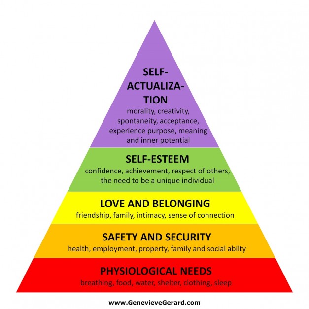 Maslows Need Hierarchy Model