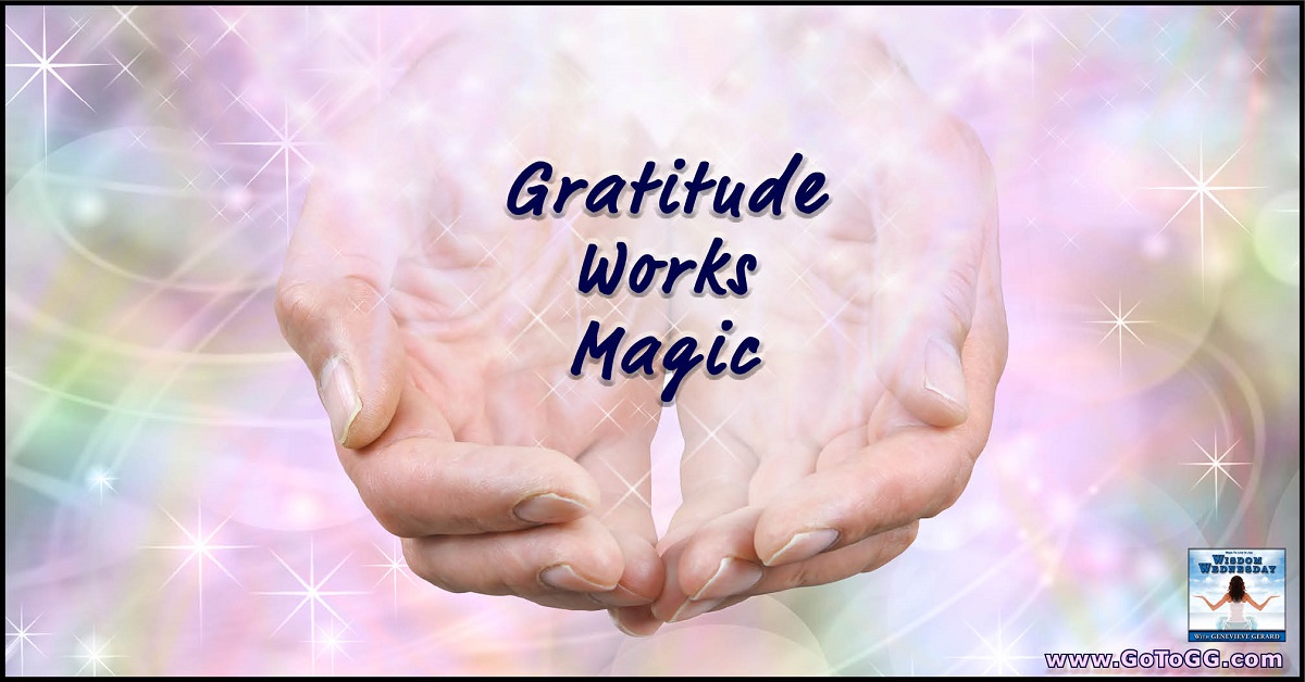 Magic works. Gratitude.