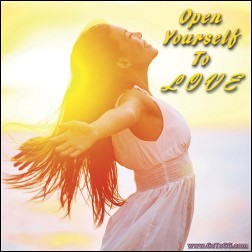 Open Yourself To Love by reading Give Love, Live Love, Be Love blog post by Genevieve Gerard