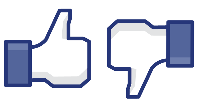 Facebook Like vs Dislike